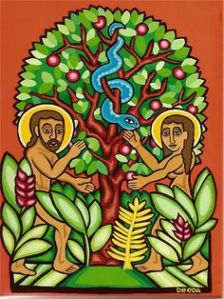 Adam and Eve, by Deeda